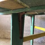 Vintage patinated garden table
