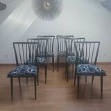 Chaises (lot de 6) designer maurizio tempestini