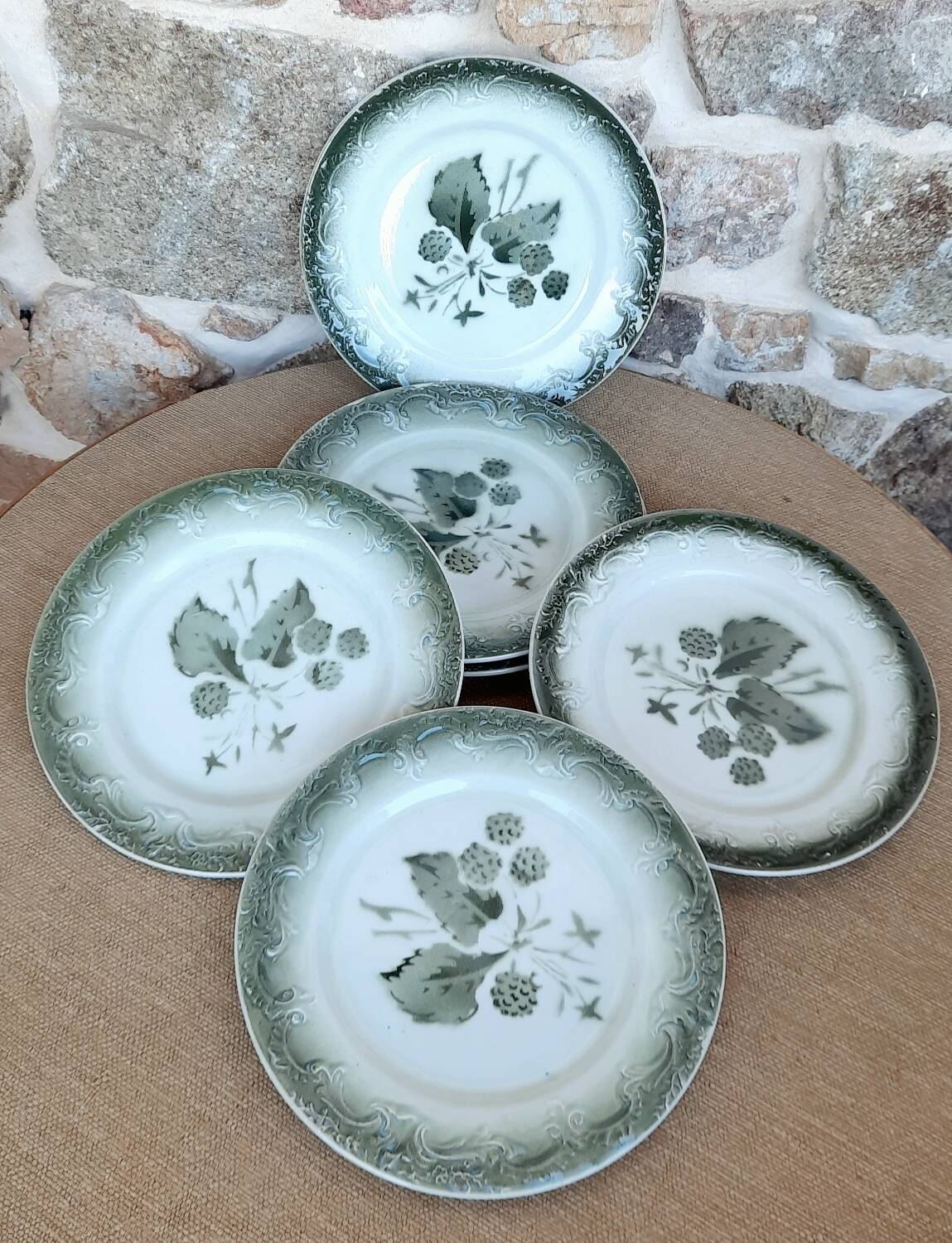 Pexonne dessert plate