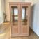 Vintage display cabinet in white rosewood from the 1990s.