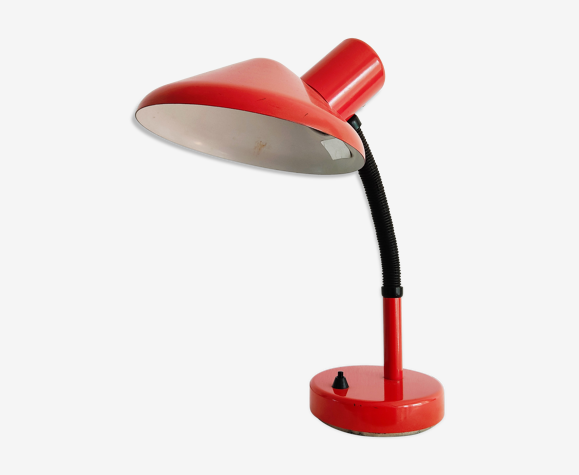 Lampe vintage rouge, marque Massive | Selency