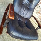 Vintage Panter recliner chair, designer Arnt Lande for Westnofa