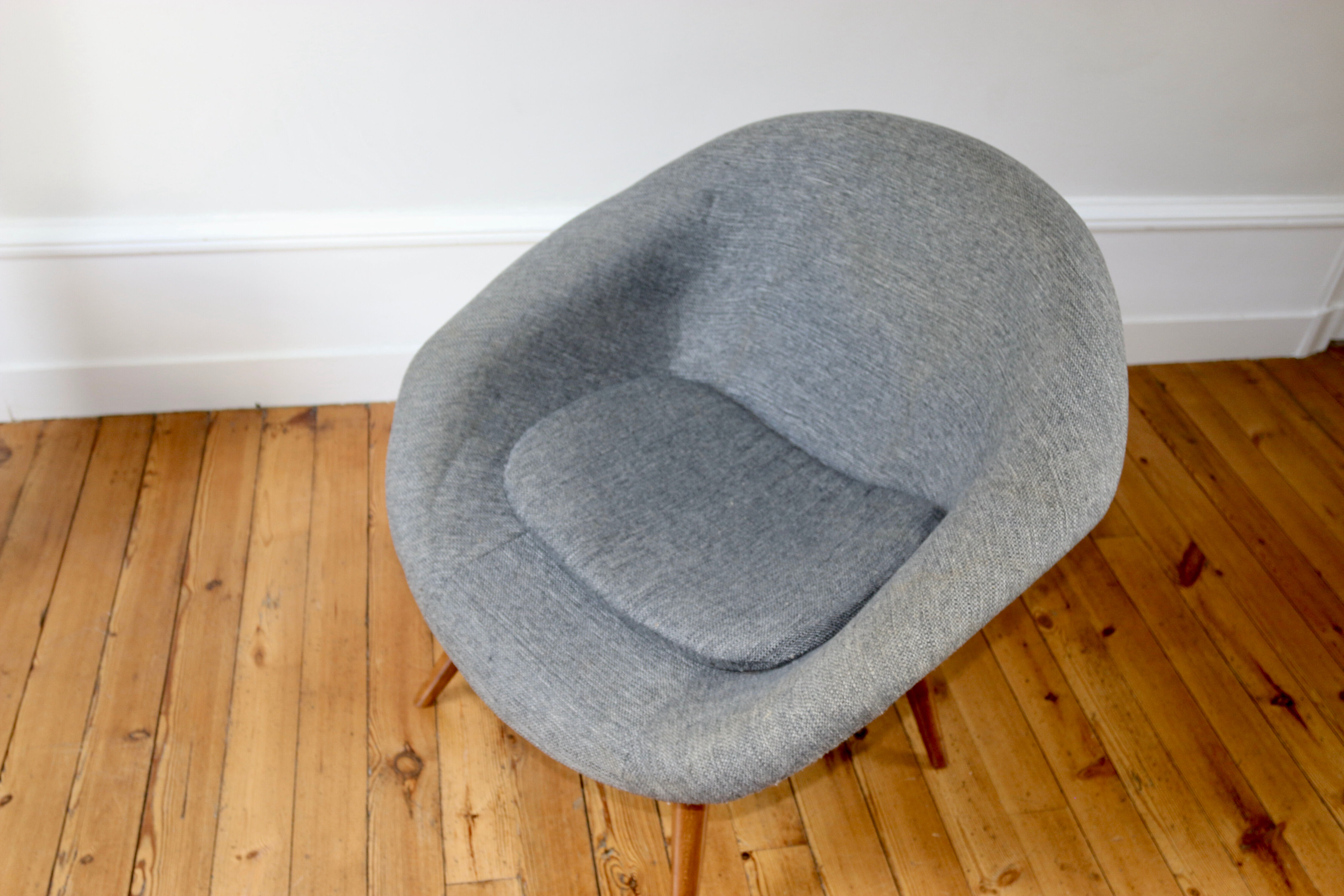 Vintage Scandinavian armchair Miroslav Navratil 1960s