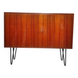 Sideboard by Erich Stratmann, teak, hairpin legs, cabinet,  1960s