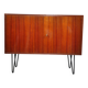 Buffet d'Erich Stratmann, teck, pieds en épingle à cheveux, armoire, années 1960