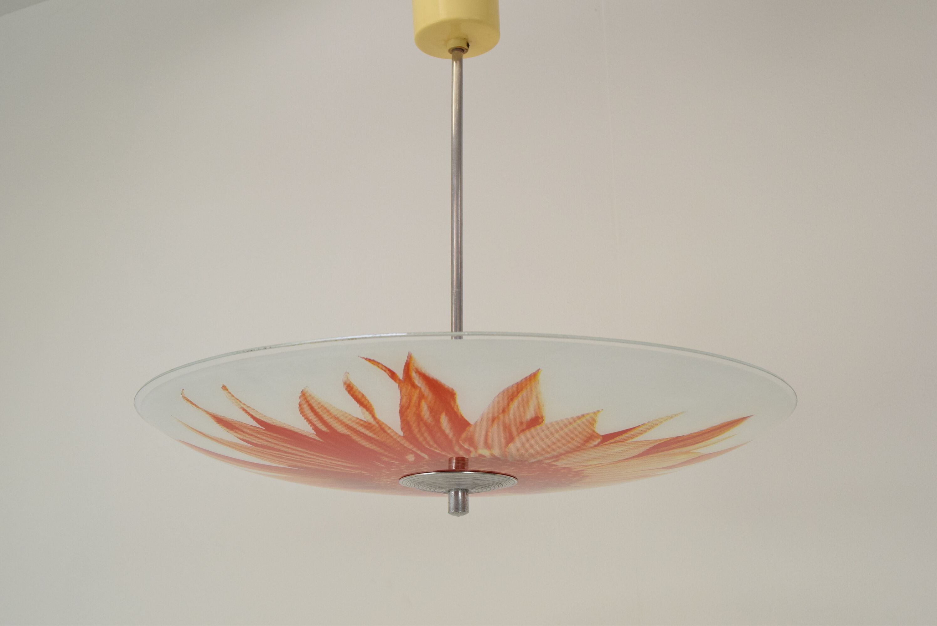 Mid-century glass pendant,1960's.