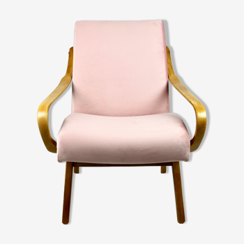 Fauteuil par Jaroslav Smidek Ton model 53 République Tchèque années 1970