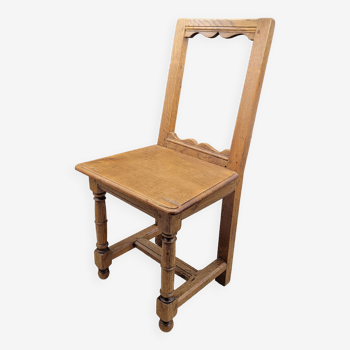 Solid wood country chair