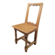 Solid wood country chair