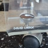 David Lange Plexiglas Coffee Table / Serving Trolley