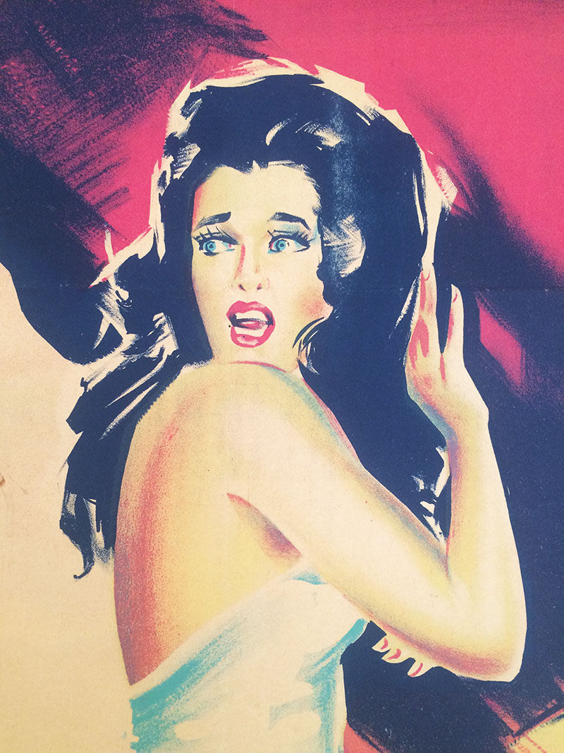 Original French poster the strange creature of the black lake, by constantin belinsky