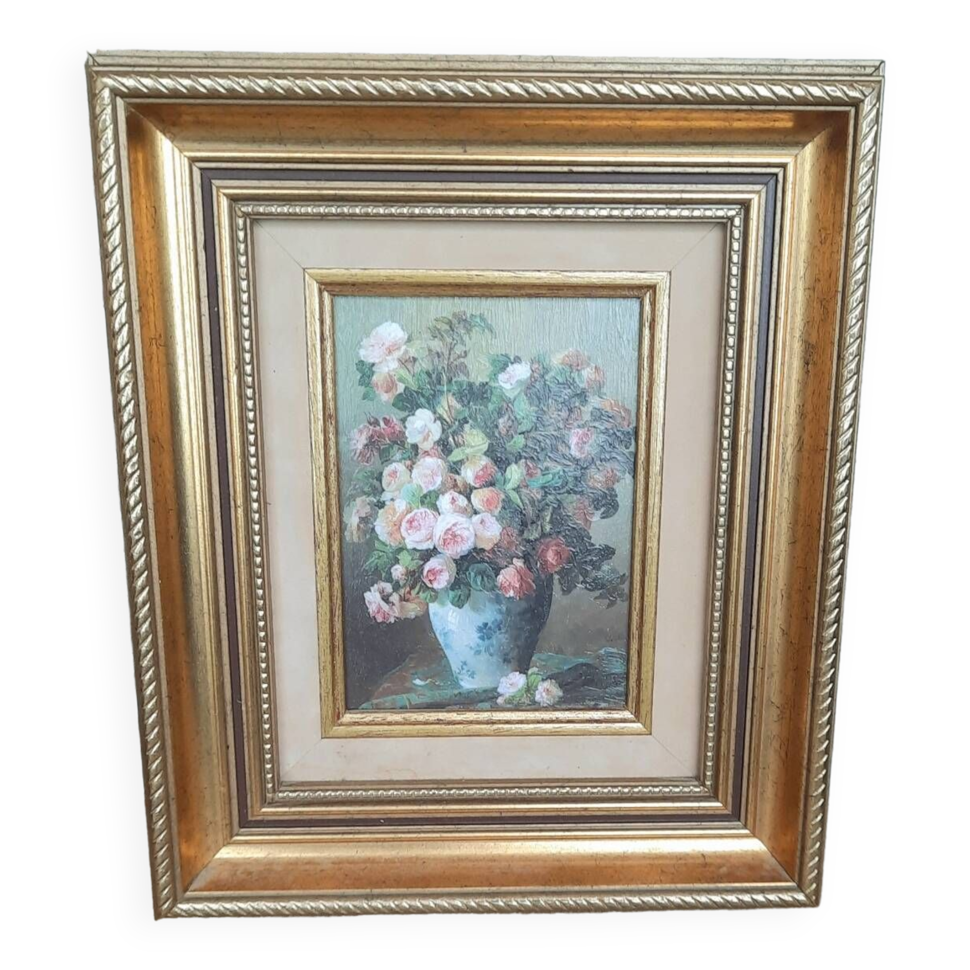 Flower bouquet painting