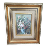 Flower bouquet painting