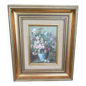 Flower bouquet painting