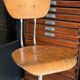 Ancienne chaise d’atelier industrielle