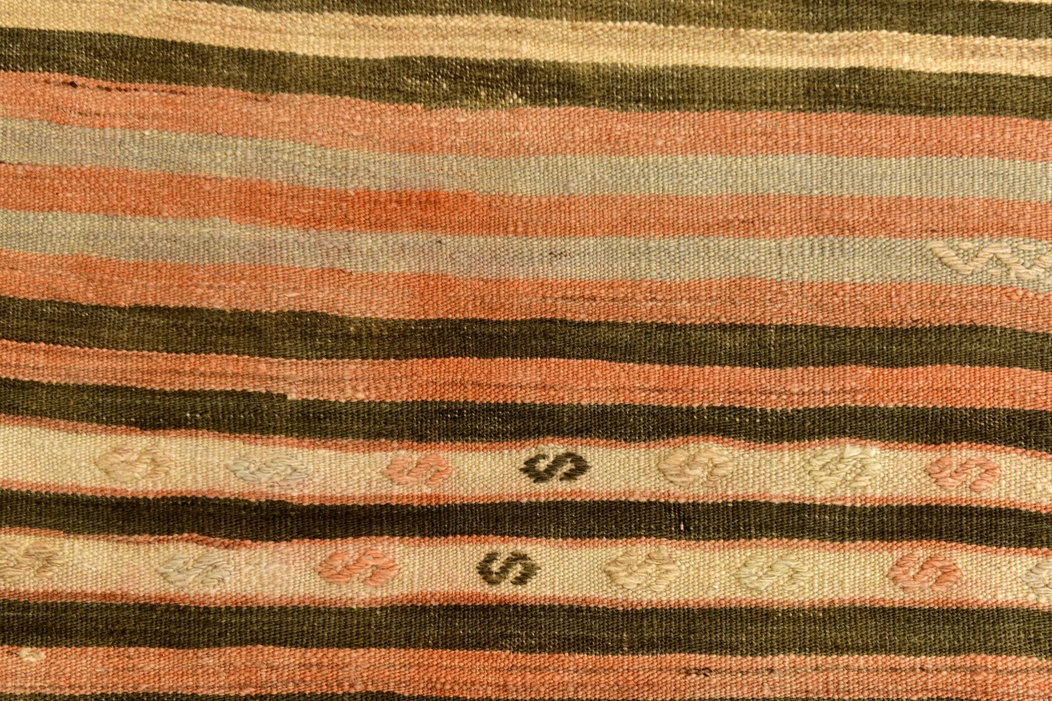 3x10 Rug For Hallway Vintage Kilim Runner Rug, 80x301Cm