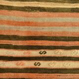 3x10 Rug For Hallway Vintage Kilim Runner Rug, 80x301Cm