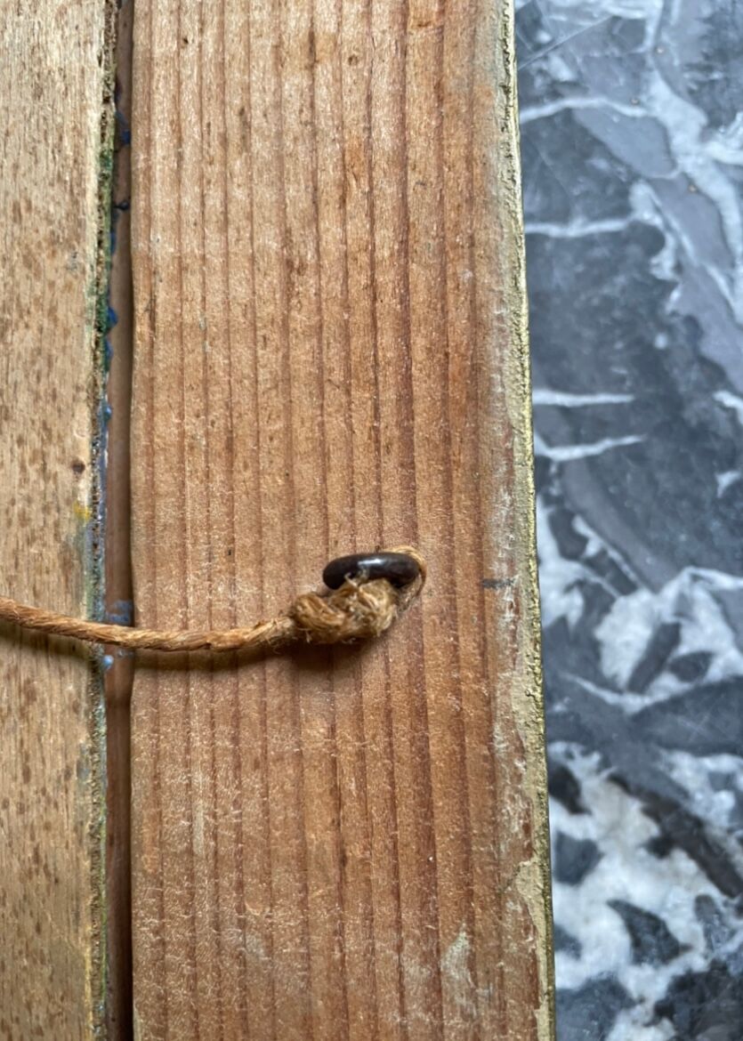 Old painting, river landscape signed M.Bonvin