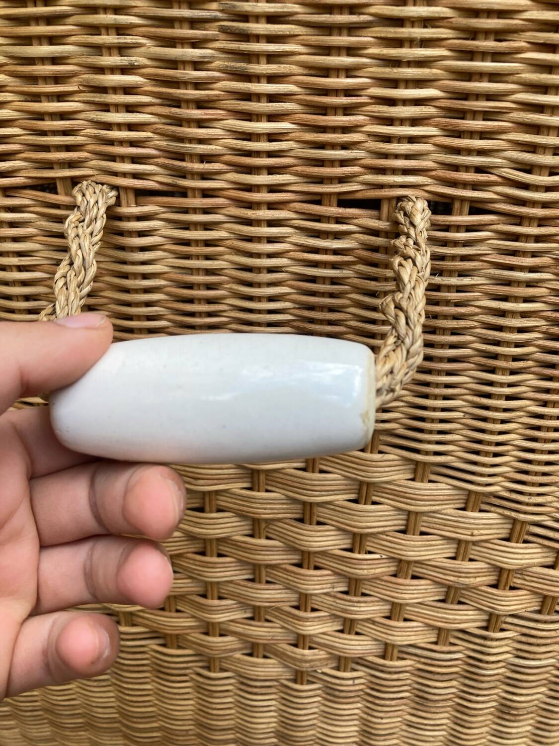 Vintage wicker chest