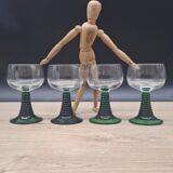 Set of 4 Roemer wine glasses