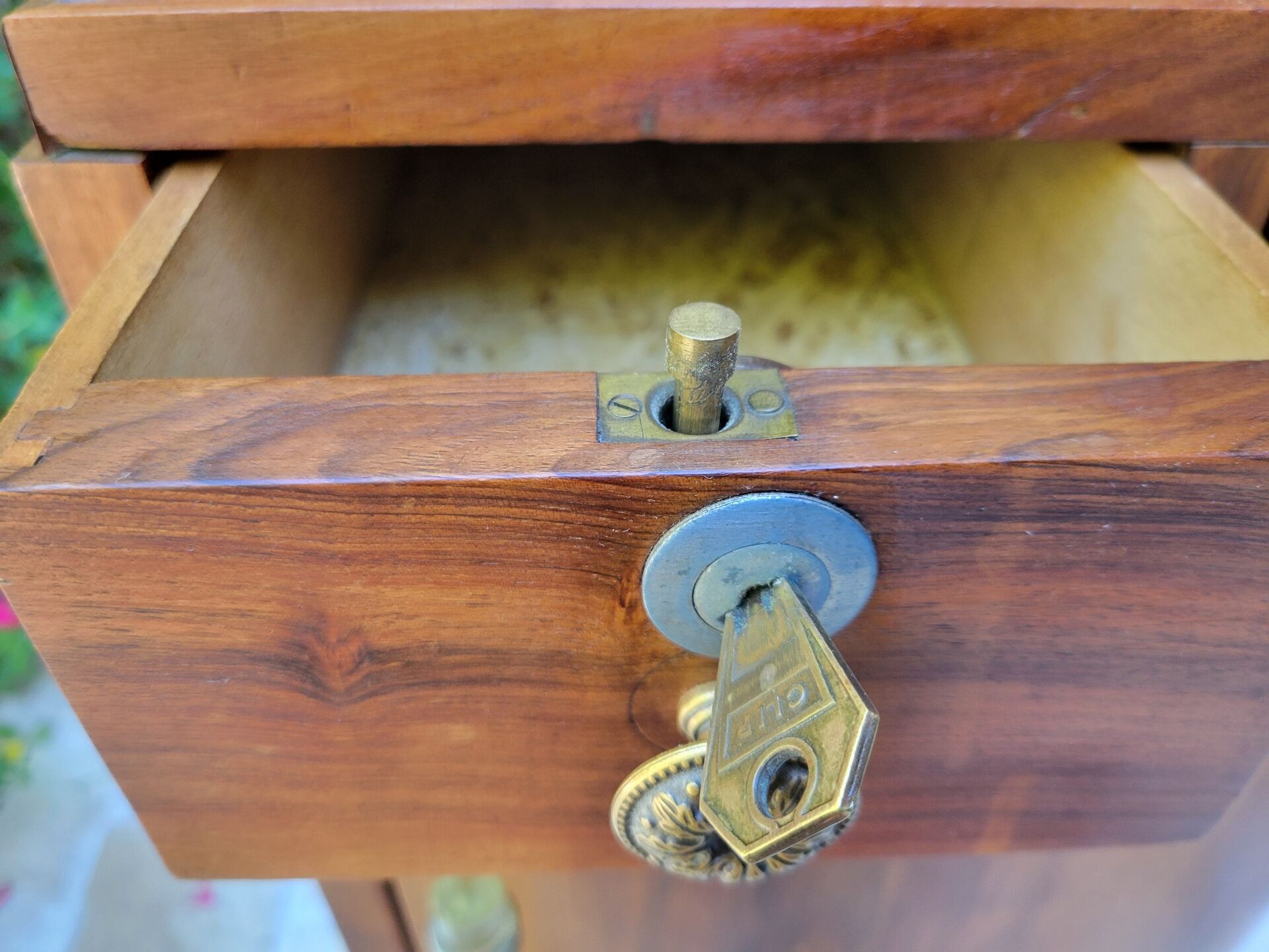 Art Deco bedside table or side table from the 1930s.