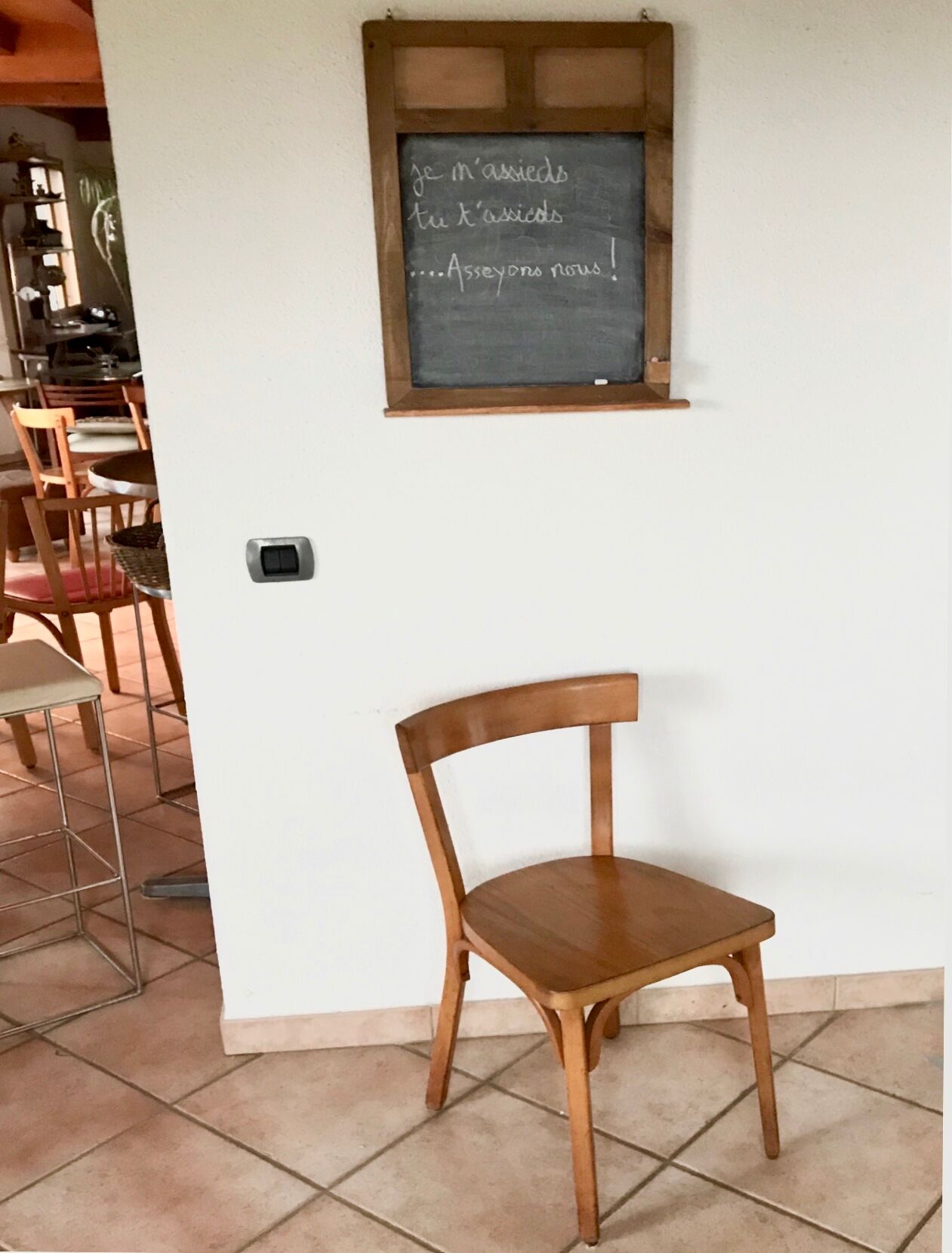 Set of 6 chairs bistro Baumann No. 55