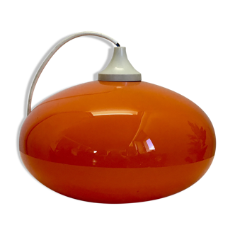 Suspension vintage opaline orange