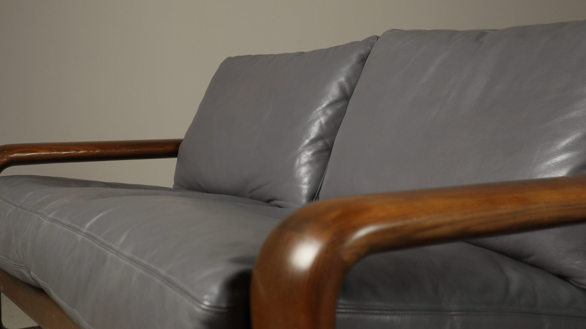 "Hombre" two-seat sofa by Burkhard Vogtherr for Rosenthal Furniture, 1970s