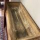 table pétrin en noyer, parfait état.