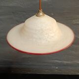 Antique glass pendant light