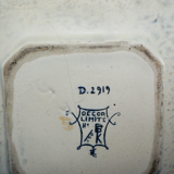 Candy box in earthenware Boch Brothers Kéramis Raymond Chevalier circa 1935