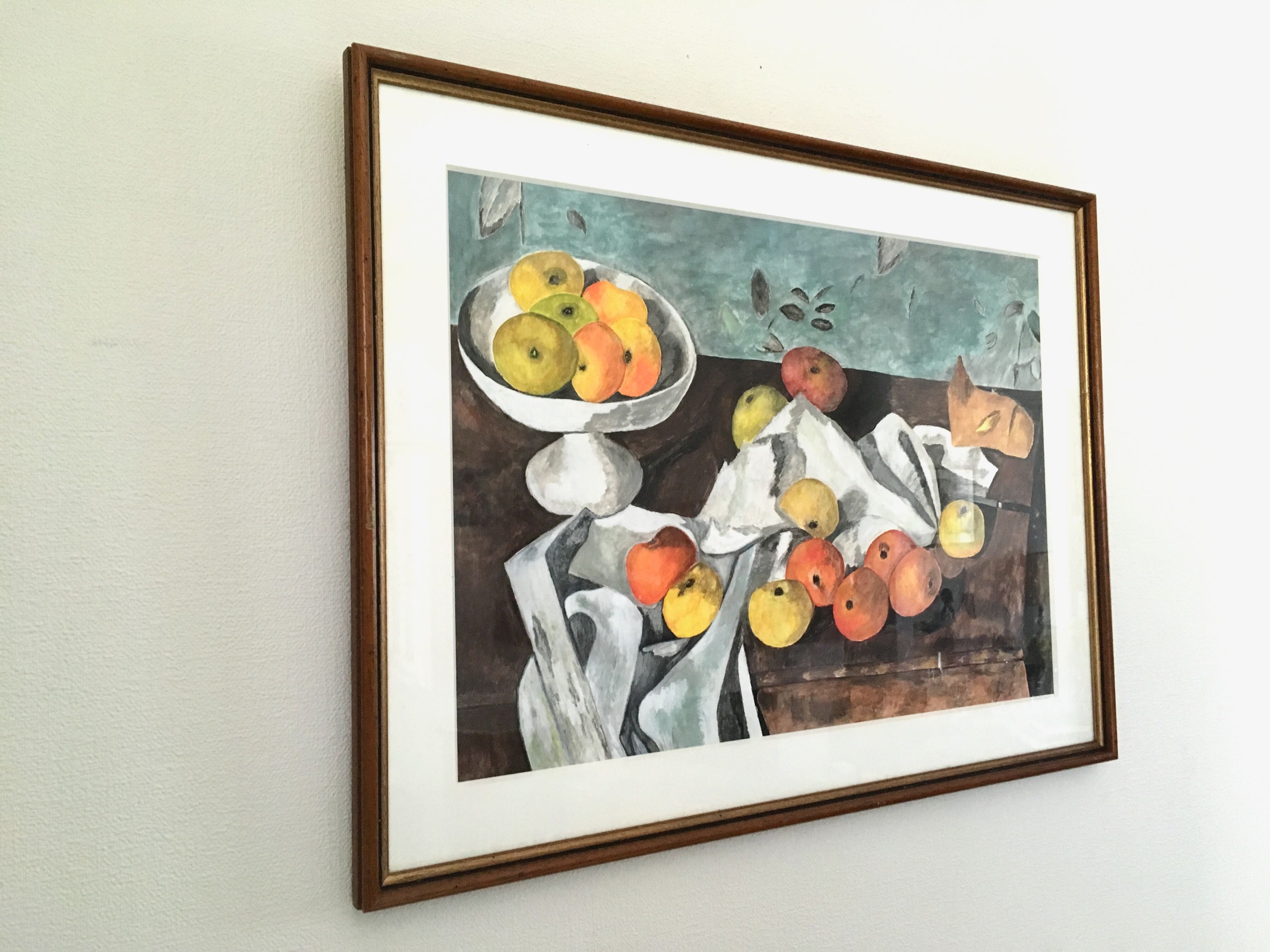 Modernist watercolor painting 1970