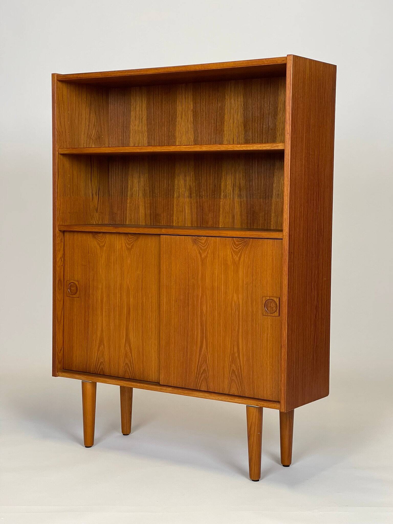 Scandinavian teak library from the 1960s.