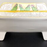 Earthenware asparagus dish