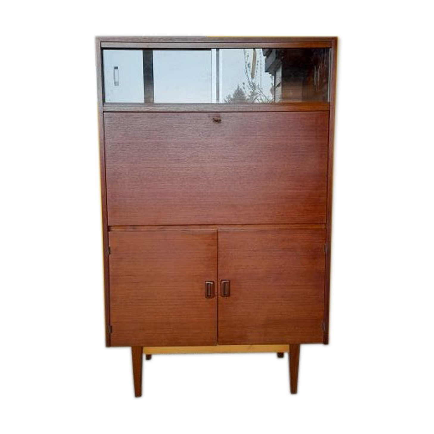 Secrétaire style scandinave en teck UNIFA