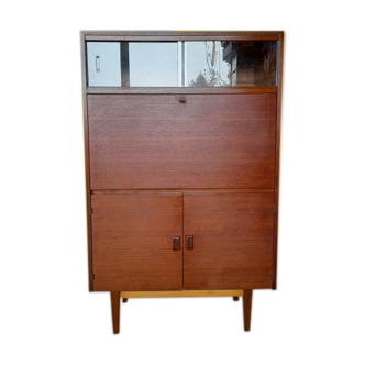 Scandinavian style secretary in vintage UNIFA teak