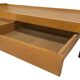 Vintage wooden bed with drawers, Netherlands, 1960 design Daybed