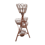 Rattan plant holder
