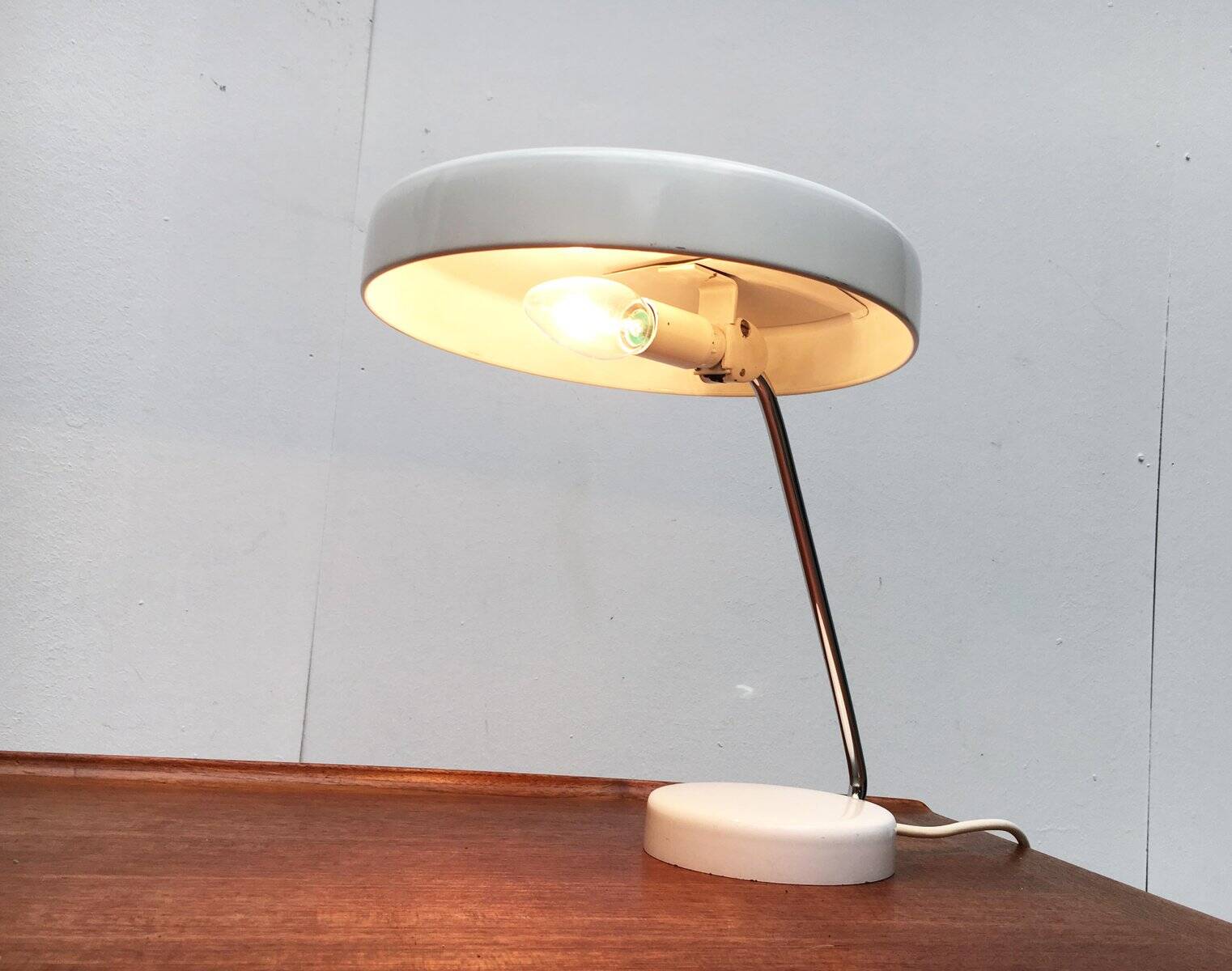 Mid-century minimalist table lamp 6658 by Kaiser Idell / Kaiser Leuchten.