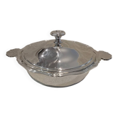 Silver-plated metal covered vegetable dish by Christofle Vendôme silversmiths
