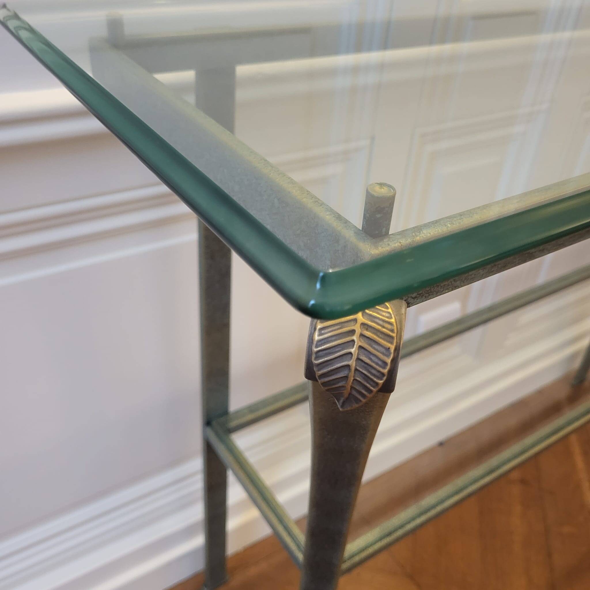 Vintage console signed Pierre Vandel Paris