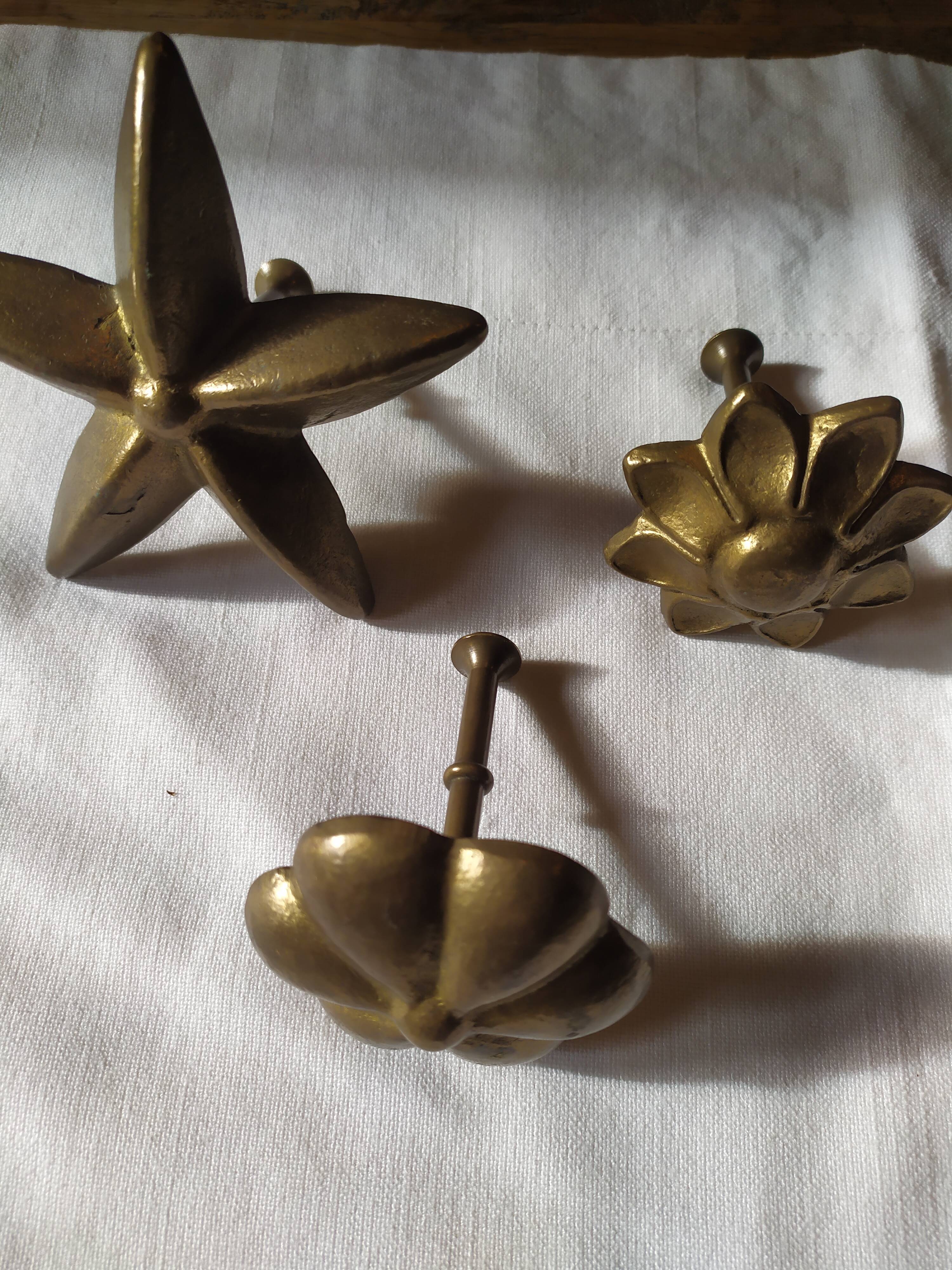 Ancient Bronze Stamp Footprints