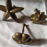 Ancient Bronze Stamp Footprints