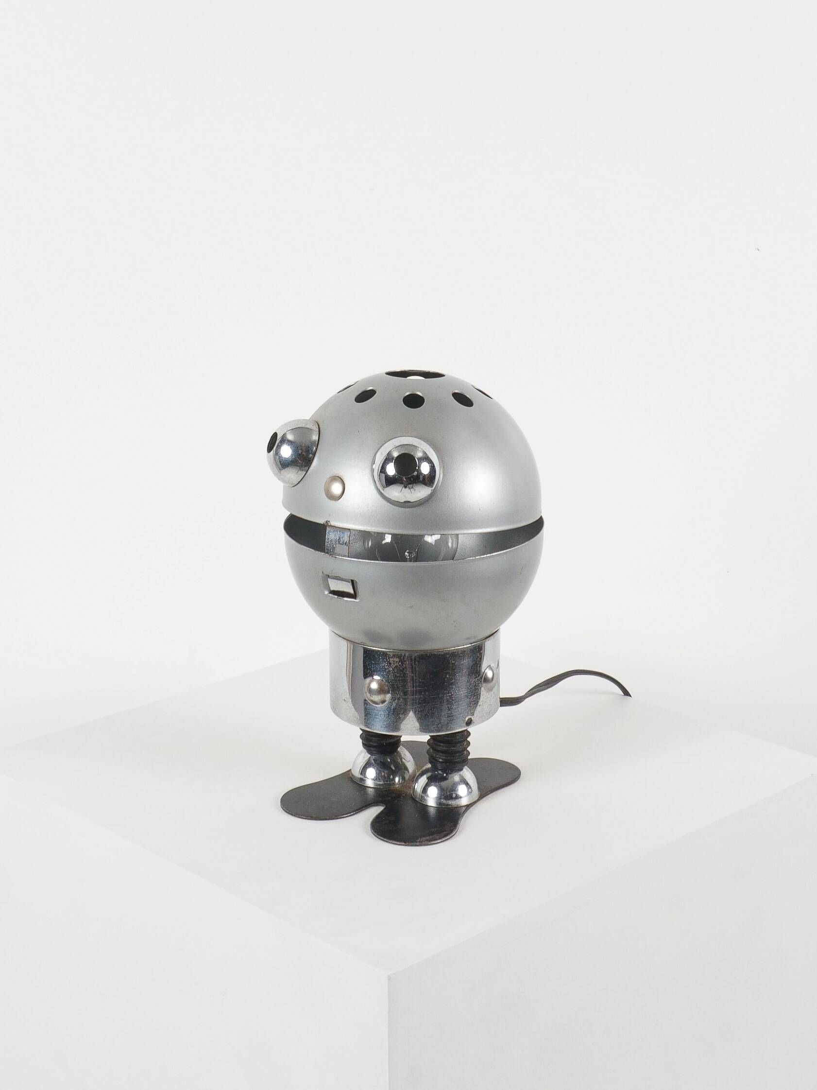 American work - Robot lamp, USA, 1970 - Satco edition - Metal