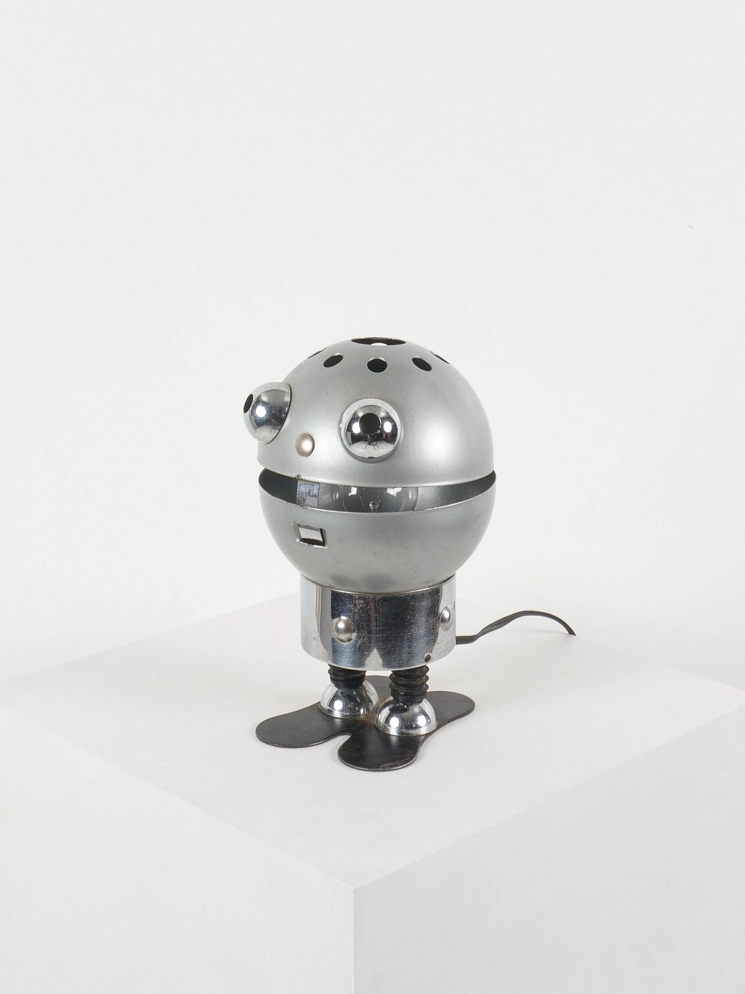 Travail américain - Lampe robot, USA, 1970 - Édition Satco - Métal