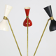 Tripod lamp in the style of Italian creations of the 50s
