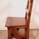 Transformable Library Step Stool into Chair - 19th Century