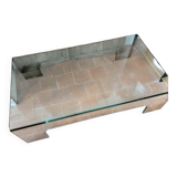Tempered glass coffee table