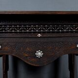 Syrian walnut table – late 19th century