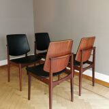 Set of 4 rare chairs by Arne Hovmand Olsen